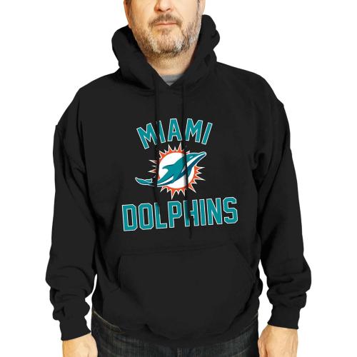 Size L Team Fan Apparel NFL Adult Gameday Hooded Sweatshirt - Poly Fleece Cotton Blend - Stay Warm and Represent Your Team in Style