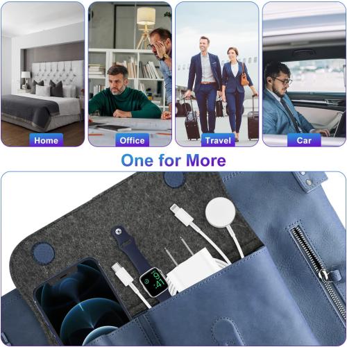 Upgraded USB C Charger for Apple Watch, 2 in 1 Phone and iWatch Magnetic Fast Charging Cable 6FT with USB-C Wall Charger, Compatible with Apple Watch Series 10/9/8/7/6/SE/5/4, for iPhone 14/13/12