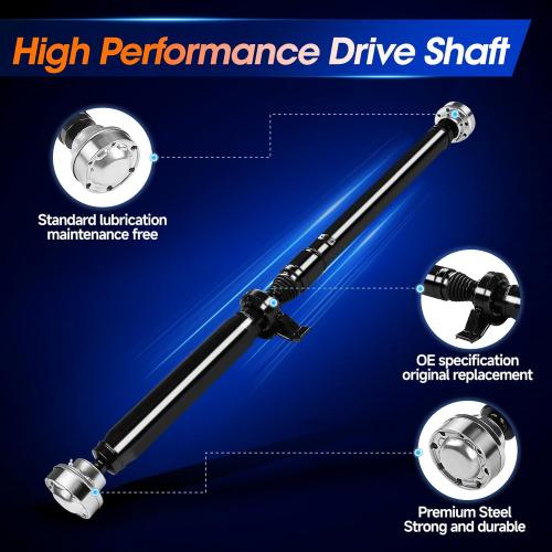 976-986 Rear Drive Shaft Prop Shaft Driveshaft Assembly [AWD] Fit for Dodge Charger 2015-2019 | Chrysler 300 2015-2019, OE 68212031AC, 68261528AD