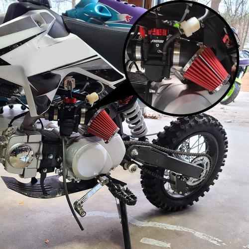 NIBBI 48mm Motorcycle Air Filter High Performance Air Filter 48mm For Dirt Bike Mini Bike Pit Bike Motocross GY6 ATV SSR TTR AJS