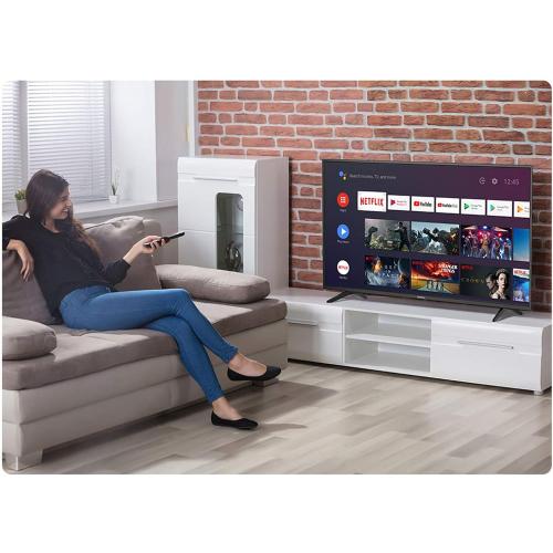 Skyworth 32 inch Smart TV, 720P Roku Google TV with Chromecast Built-in, Android LED TV for Bedroom - S3G