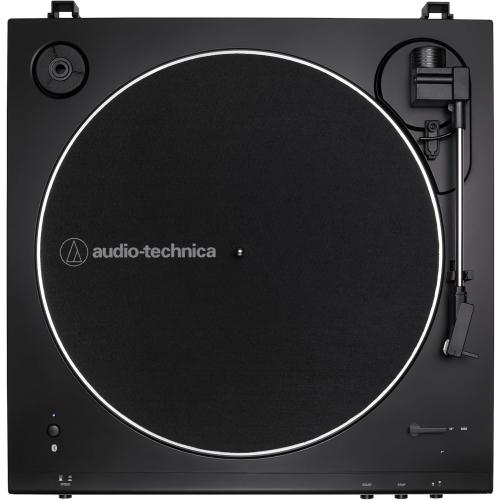 Audio-Technica AT-LP60XBT-BK Fully Automatic Wireless Belt-Drive Turntable (Black) (ATLP60XBTBK)