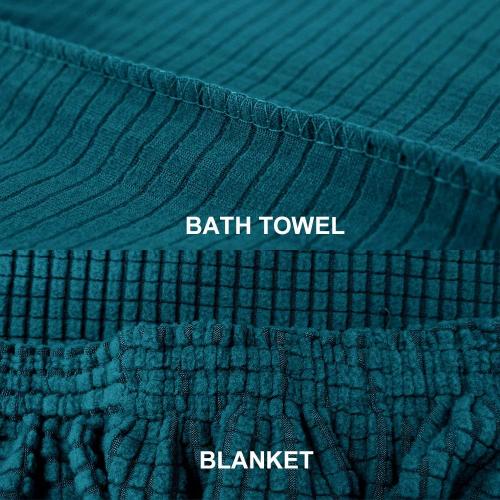NORTHERN BROTHERS Chair Covers Stretch Chair Covers, 8 Pack Chair Slipcovers Dining Chair Protector Cover for Hotel, Dining Room, Banquet (Teal)