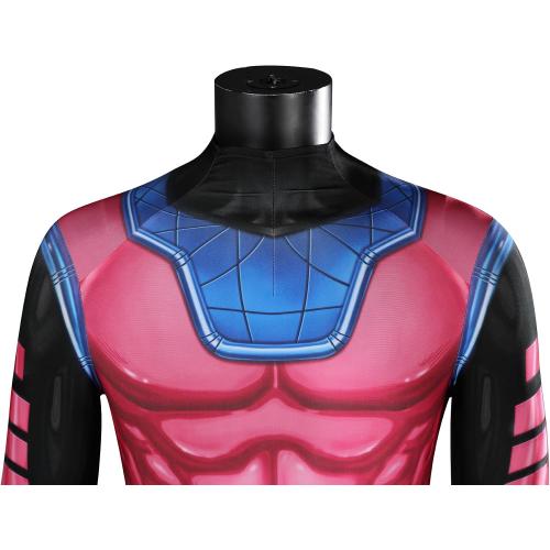Size XL Remy Etienne LeBeau Gambit Cosplay Jumpsuit Coat Uniform Men's Remy Costume Mask for Halloween carnival