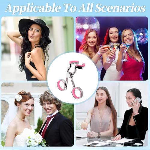 Contact Lenses Applicator Soft Easy to Use Tool Includes Contact Lens Remover Tool Case Tweezers Saseuction Handle Makeup Remover and Applicator Ideal Travel Accessories for Users