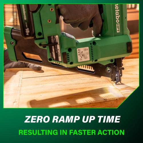 Metabo HPT 18V MultiVolt Cordless 21° Framing Nailer Kit, 3-1/2 Plastic Strip Framing Cordless Nailer, Power Tool with 4.0Ah Lithium Ion Battery, Drives 2 to 3-1/2 Nails, NR1890DRA