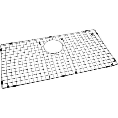 Serene Valley Sink Bottom Grid 28-3/8 x 14-3/16, Rear Drain with Corner Radius 3/8, Sink Protector NDG2915R