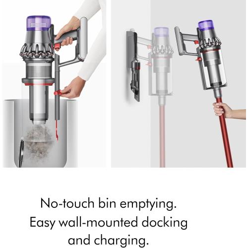 Dyson SV29 Outsize Cordless Vacuum Cleaner | Nickel/Red | Refurbished