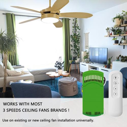 Ceiling Fan Remote Control Kit with Receiver, Replacement for Hunter 99770