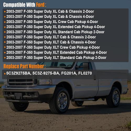 2003-2007 Fuel Pump Assembly Compatible for Ford F250 F350 Super Duty 2003-2007 6.0L V8 Diesel Replace 5C3Z9275BA FG201A FL0270