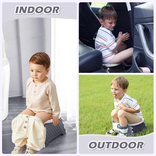 Travel Potty for Toddlers, Portable Foldable Toilet Training Seat