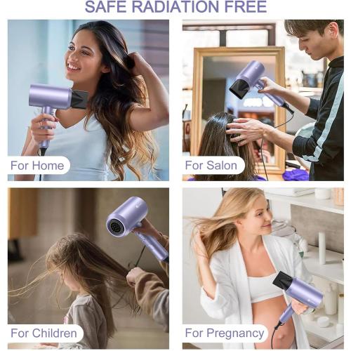 slopehill Professional Ionic Hair Dryer, Lavender
