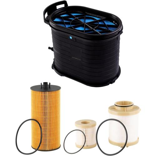 GETOPAUTO FA1778 FD4616 FL2016 6.0L Filter Kit Compatible with 2003-2007 Ford F250 F350 F450 F550 Super Duty 6.0L 2003-2005 Excursion 6.0L