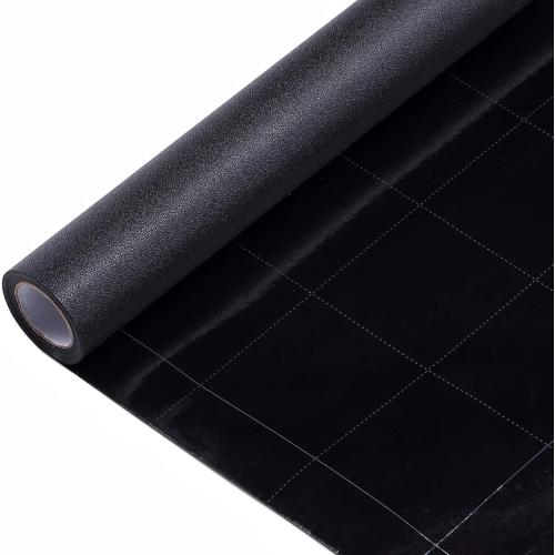 VELIMAX Static Cling Total Blackout Window Film Privacy Room Darkening Window Tint Black Window Cover 100% Light Blocking No Glue (29.5 x 236.2 inches)