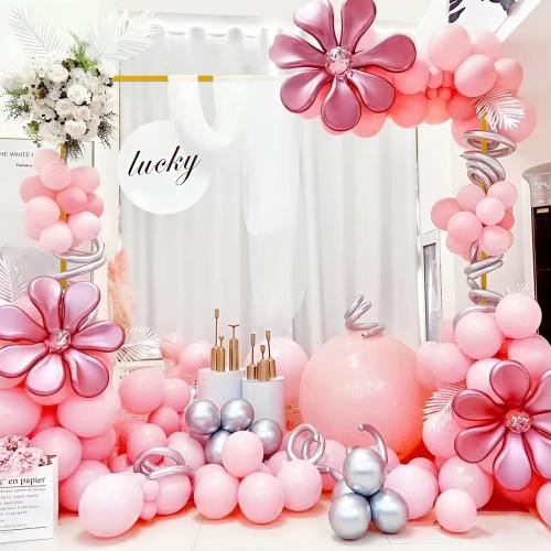 Wedding Arch 6.6FT x 6.6FT Square Backdrop Stand Gold Metal Balloon Arch Stand for Ceremony Wedding Arches for Ceremony Birthday Party Bridal Shower Anniversary Decoration