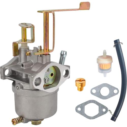 JMCHstore Performance Carb W/Replaceable Main Jet for FRP GMB100, Coleman CK100-S CC100X Mini Bike CT100U GK100 SK100 Go kart, Predator 79cc Engine; Massimo MB100 Gaskets Main jet