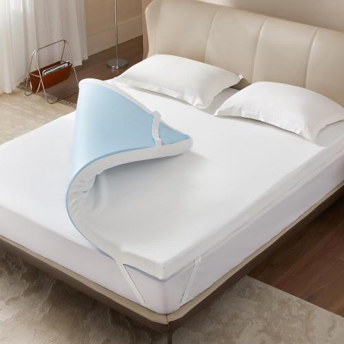 4 Inch Memory Foam Matress Topper Full, Mattress Pad for Back Pain Relief, Bed Topper with Removable Cover, Dual Layer Gel Mattress Topper,