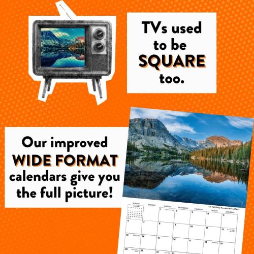 New York State Calendar 2026 Wall 12 Month Monthly NY Scenic Souvenirs New Yorker Themed Gifts | American Made In The USA