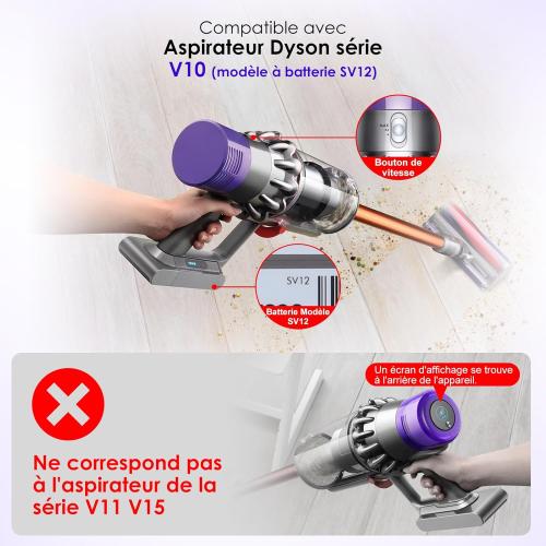 Dust Bin Top Fixed Sealing Ring Replacement Part Compatible with Dyson Cyclone V10 SV12 Vacuum Cleaner, Dust Bucket Dirt Cup Bin Parts Replacement Accessories