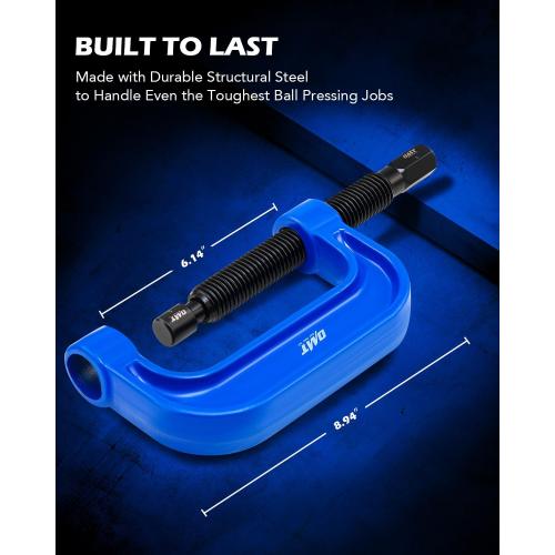 Blue Orion Motor Tech 21PCS Master Ball Joint Press, Upper and Lower Ball Joint Removal Tool, Automotive Ball Joint Press Kit