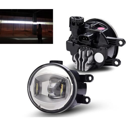 SIEMID New Generation LED Fog Light Assemblies – Upgrade for Toyot.a Camry, Corolla, Yaris, Auris, Prius, Avalon, Matrix, Solara 2006 2007 2008 2009 2010 2011 2013 2014 2015 2016 2018 2019 H8/H9/H11