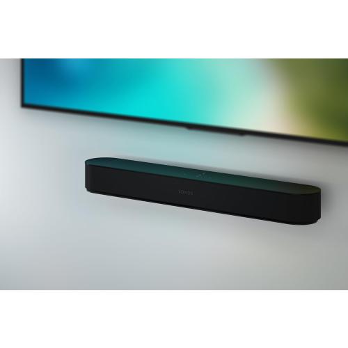 Sonos Wall Mount for All-New Sonos Beam Sound Bar - Easy to Install Speaker Wallmount Kit (Black) (BM1WMWW1BLK)