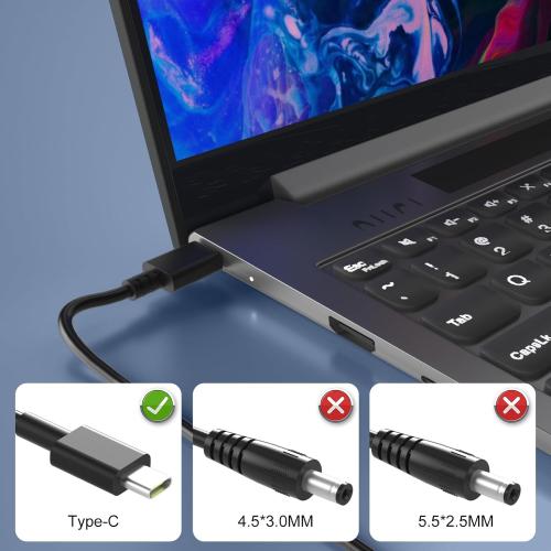 65W USB C PD Fast Charger Compatible with LG Gram 14 15 16 17 Laptops (65W Charger for LG Gram)