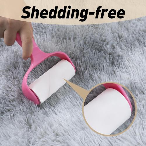 6x9 Rugs for Living Room, Large Fluffy Area Rugs for Bedroom, Soft Carpet Shag Kids Room Rug, Non-Slip Fuzzy Rugs Indoor (Grey Tie-Dyed, 6ft x 9ft)