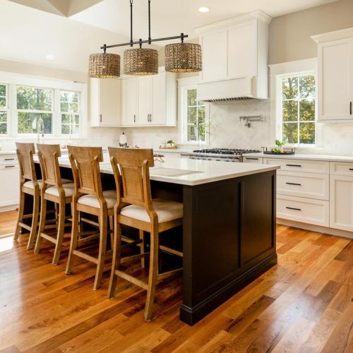 Rattan Chandeliers for Dining Room,Farmhouse Handed Woven 3-Light Linear Pendant Light Fixtures for Kitchen Island Living Room