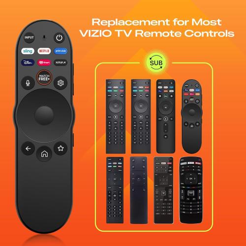 Voice Remote Control for Vizio-Smart-TV-Remote, New Upgraded XRT270 V2 Universal Replacement XRT136 XRT260 XRT270 Smartcast D/P/M/V-Series FHD 4K Quantum Pro Smart TVs
