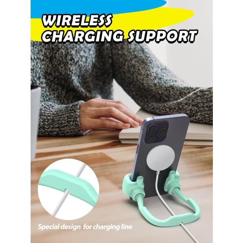 Stocking Stuffers for Teens Girls Boys Adults Cell Phone Stand: UPGRADE Adjustable Thumbs Up Lazy Phone Holder for Desk Cool Gadgets Fun Birthday Gift Ideas for Kids Teenager Women Gifts for Christmas