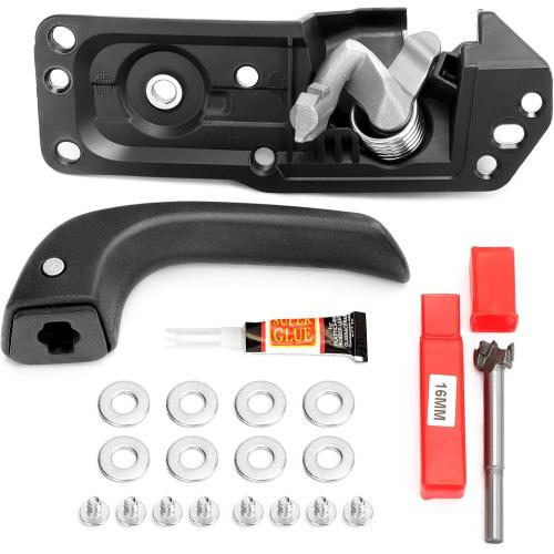 20833606 Left Driver Side Interior Door Handle Kit for 2007-2014 Chevy Silverado, Tahoe, Suburban, Avalanche/GMC Sierra, Yukon, Yukon XL/Cadillac Escalade 20871488, 80374