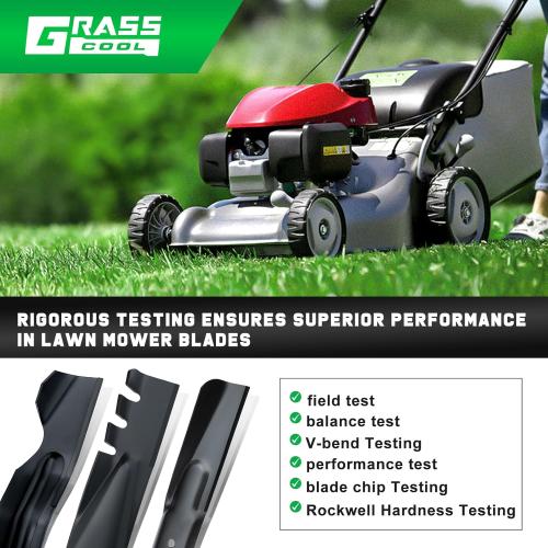Black 21 inch Mulching Blade for Troy Bilt 942-0741A TB110 TB240 TB230 TB130 TB200 TB160 TB210 TB280ES TB320 TB115 TB220 MTD Cub Cade Craftsman 742-0741 742-0741A 942-0741 21 Deck Lawn Mower