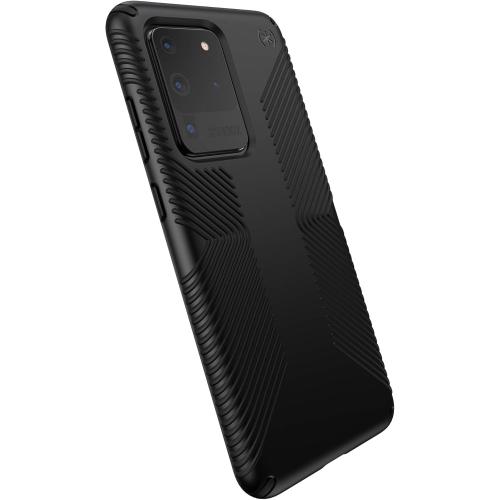 Speck Products Presidio Grip Samsung Galaxy S20 Ultra Case, Black/Black (136381-1050)