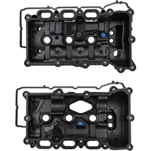 Engine Valve Cover Set Compatible with Ford F-150 2017-2020, Expedition 2018-2022, Lincoln Navigator 2018-2023, Direct Replace Part # HL3Z6582F HL3Z6582G HL3Z6582E HL3Z6582B