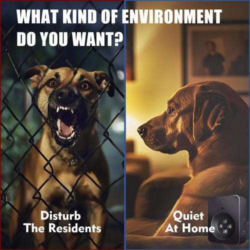 Anti Barking Device for Dogs Long Range 50ft, Ultrasonic Dog Bark Deterrent Device with Stop Dog Barks - Dog Barking Stopper