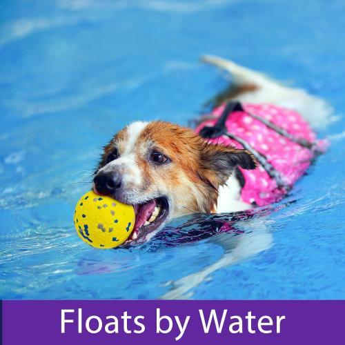 Beieverluck 12 Pack Dog Tennis Balls for Aggressive Chewers, Indestructible Dogs Toy Balls for Large Medium Small Dog Fetch Game, Water Play & Teeth Cleaning