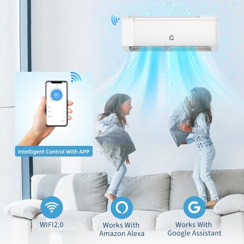 GarveeHome Mini Split Air Conditioner Indoor Unit