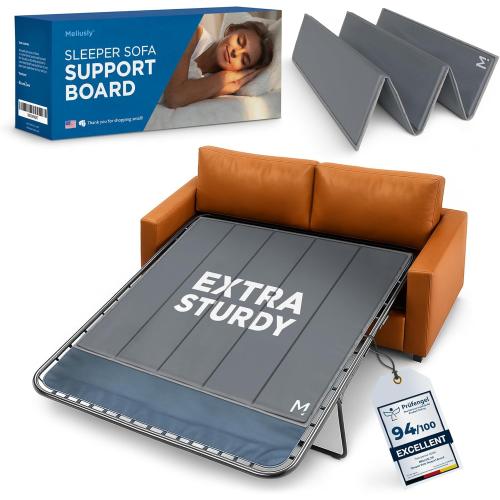 Meliusly Heavy Duty Sleeper Sofa Support Board (60x48 - Queen Size) Reinforced Wood Sofa Bed Support, Pull Out Couch Mattress Board, Sleeper Bar Shield, SleeperSaver