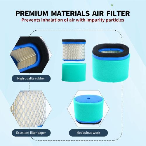 Air filter 498596 690610 air filter for John Deere M147431 M143278 for Briggs Stratton 498596 690610 697029 for John Deere JS63 JA65 JA60 JA62 JS40 JS45 JA62 JS60 JS61 air filter
