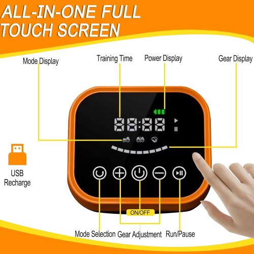 Rehabilitation Robot Gloves Upgrade Stroke Hand Therapy Equipment, Automatic Hand Trainer Gloves