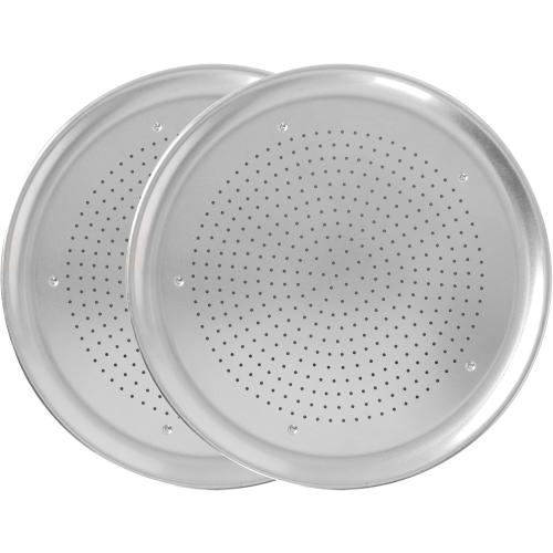 Nordic Ware Naturals 16 Air Crisp Perforated Aluminum Pizza Pan, Set of 2 ‼️scratches on the item‼️