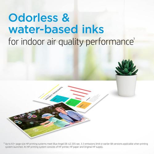 Missing box ,HP 65XL Tri-color High-yield Ink Cartridge for HP Printers | Works with Printer Series: AMP 100, DeskJet 2600, 3700; ENVY 5000 | Eligible for Instant Ink | N9K03AN