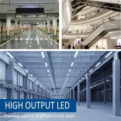 LED Light Bulbs Fluorescent T8 Replacement Tube 4ft Bulb T12 Ballast Bypass Lights 3000K Warm White Milky Cover 4-Pack