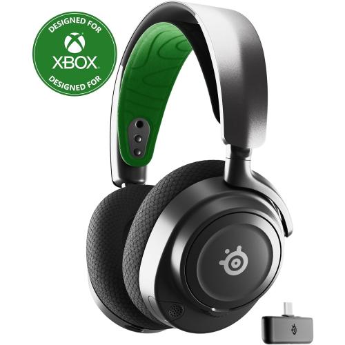 SteelSeries Arctis Nova 7X Wireless Multi-Platform Gaming Headset — Neodymium Magnetic Drivers — 2.4GHz Bluetooth — 38Hr USB-C Battery — AI Mic — Xbox Series X|S, PC, PS5, Switch, VR, Mobile - Black