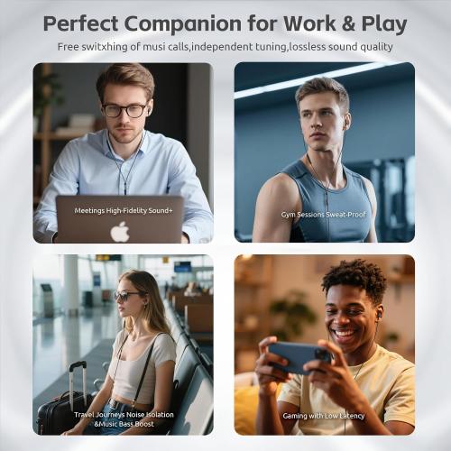 USB C Headphones for iPhone 15 16 17,for Samsung S20-S23 A53 A54 Type C Wired Earbuds,Built-in Microphone Hi-Fi Bass Earphones,4.9ft Long Cord Magnetic in-Ear Ear Buds with 6 Ear Tips(Black)