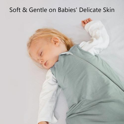 Rayon Made from Bamboo Sleep Sack 24-36 Months 1.0 Tog Ultra Soft Baby Wearable Blanket Toddler Sleeping Sack 2t-3t for Babies Unisex 2-Way Zipper 3t Baby Sleeping Bag Lightweight Extra Large Long XXL