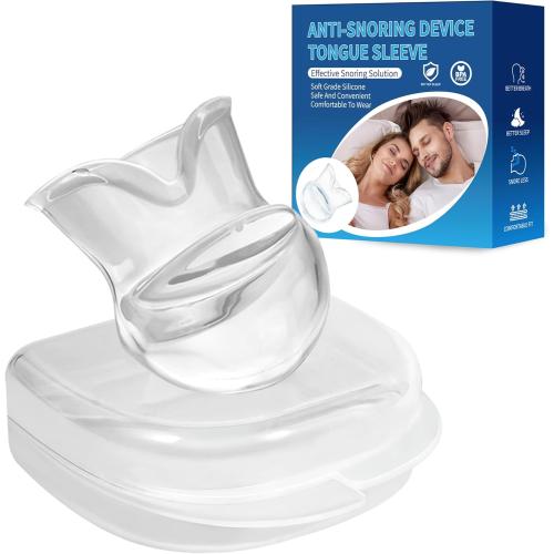 Snoring Solution - Anti-Snore Device, Reusable Snore Solution Stopper for Men/Women - MF32