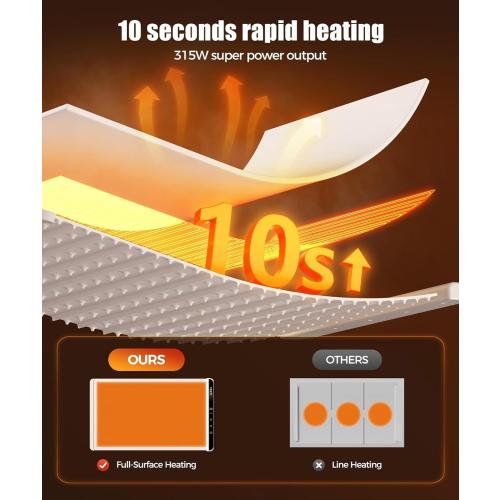 Food Warming Mat with Heat-Resistant Pad, 26X15 Inch, 6-Level Temp 6-Hour Timer, Child Lock Safety,Food Warmer Chafing Dishes for Buffet.