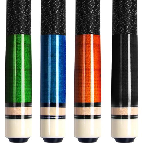 AKLOT Pool Cues,Set of 4 Pool 58 Cue Sticks Canadian Maple Wood Cue Stick for Professional Billiard Players 18 19 20 21 oz